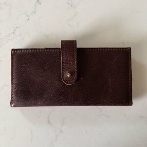 Portland Leather Goods “Almost Perfect trifold wallet in Cognac